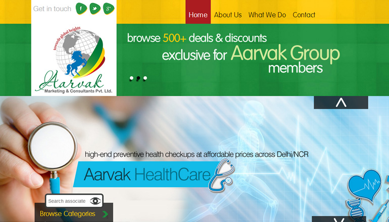 Aarvak Homepage