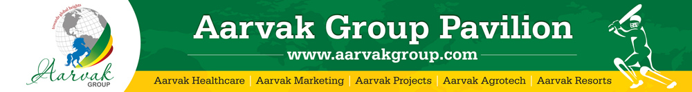 Aarvak Group Cricket Pavillion Hoarding